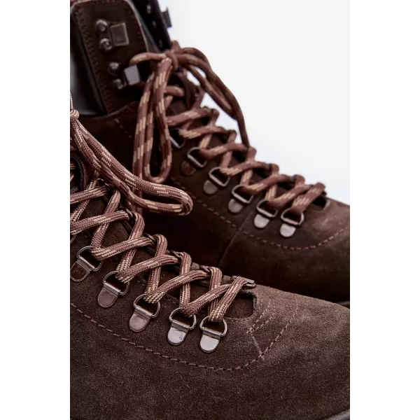  Muške cipele BIG STAR OO174644 SMEĐA/BEŽ Big Star Shoes 