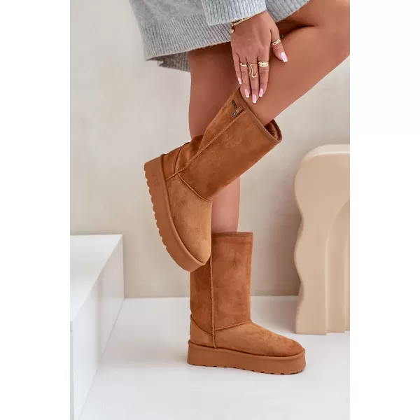  Ženske cipele BIG STAR OO274893 SMEĐA/BEŽ Big Star Shoes 