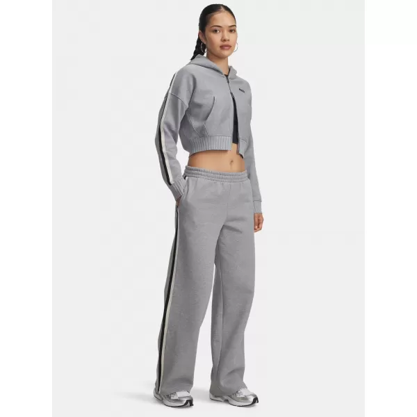  Ženske sportske hlače UNDER ARMOUR ICON HWT FLC PUDDLE PANT 6004851-011 SIVA 