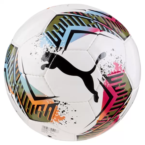  Lopta za trening PUMA FUTSAL 2 HS 084343-01 BIJELA/GRANAT RUŽA/PRAŠNJAVA AKVA 