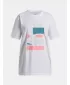 Majica za djevojčice UNDER ARMOUR UA G BLOCK LOGO OS SS 6009720-100 BIJELA