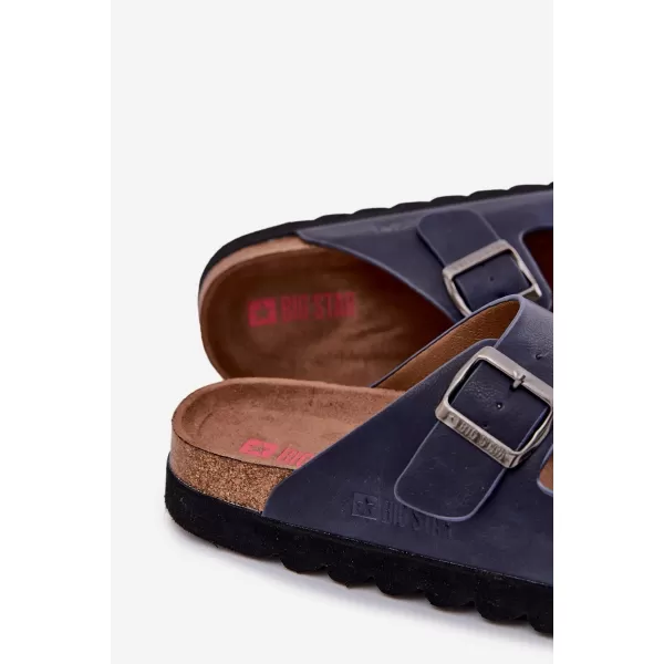  Muške papuče BIG STAR NN174530 BLUE Big Star Shoes 