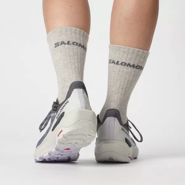 Ženske cipele SALOMON ELIXIR ACTIV GTX W L47526500 INDIJSKA TINTA/GLEČER SIVA/LATICA ORHIDEJE 