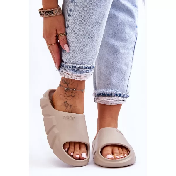  Ženske papuče BIG STAR LL274593 BEŽ Big Star Shoes 