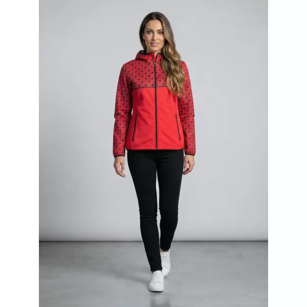  Ženska vrhunska softshell jakna ALTISPORT VOJ/ALW048JACK01 CRVENA 