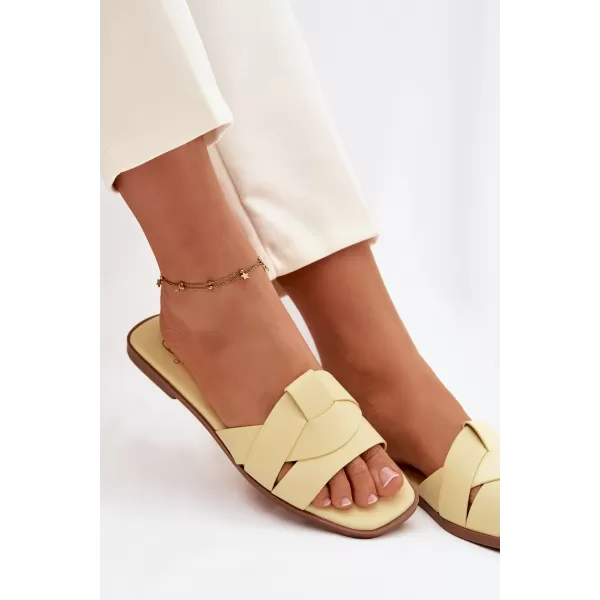  Ženske papuče BOTO MARISSAE 41398 ŽUTA BOJA 