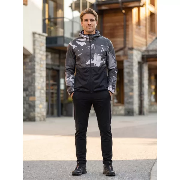  Muška vrhunska softshell jakna ALTISPORT VOJ/ALM125JACK01 MASKA/CRN 