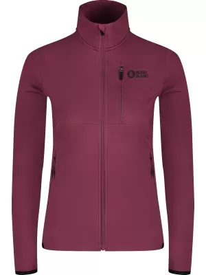 Ženska powerfleece majica NORDBLANC SEDGE NBWFL8291 LJUBIČASTA