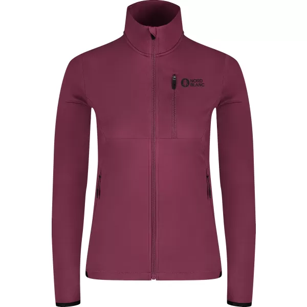  Ženska powerfleece majica NORDBLANC SEDGE NBWFL8291 LJUBIČASTA 