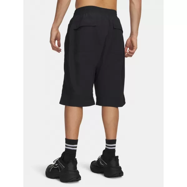  Muške kratke hlače UNDER ARMOUR UA HOOPS WOVEN SHORT 6011096-001 CRNA 