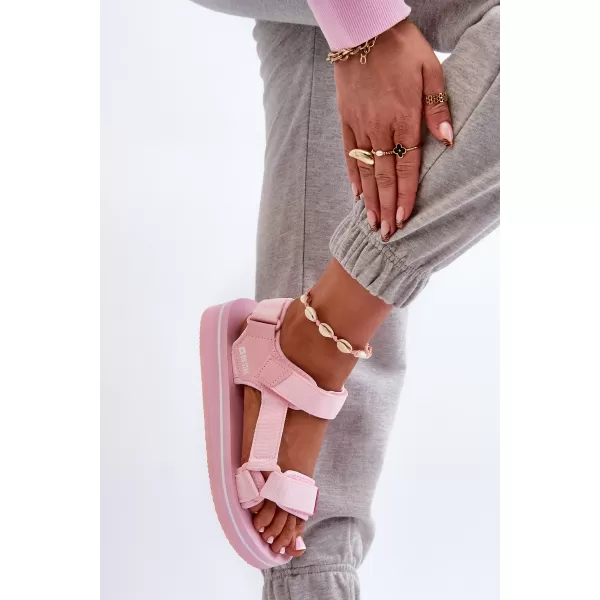  Ženske cipele BIG STAR NN274A533 PINK Big Star Shoes 
