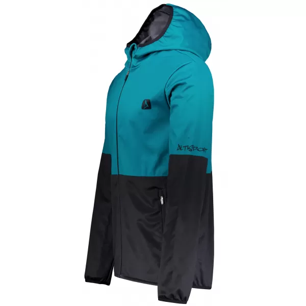  Muška vrhunska softshell jakna ALTISPORT VOJ/ALM051JACK01 KEROZIN/CRNA 