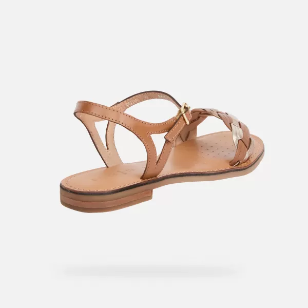  Ženske sandale GEOX MADDALUSIAC G013189 SMEĐA 