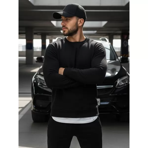  Muški sweatshirt DSTREET BX2416 CRNA 
