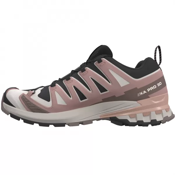  Ženske cipele SALOMON XA PRO 3D V9 W L47882800 CRNA/BURLWOOD/MAHAGONI RUŽA 