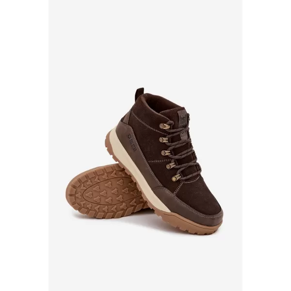  Muške cipele BIG STAR SS174263 BROWN/BEIGE Big Star Shoes 