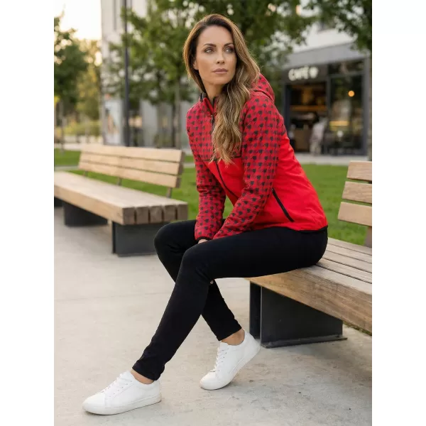  Ženska vrhunska softshell jakna ALTISPORT VOJ/ALW048JACK01 CRVENA 