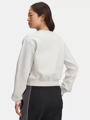 Ženski sweatshirt UNDER ARMOUR UA ICON VIDA FLC CREW BIJELA
