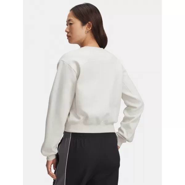  Ženski sweatshirt UNDER ARMOUR UA ICON VIDA FLC CREW BIJELA 