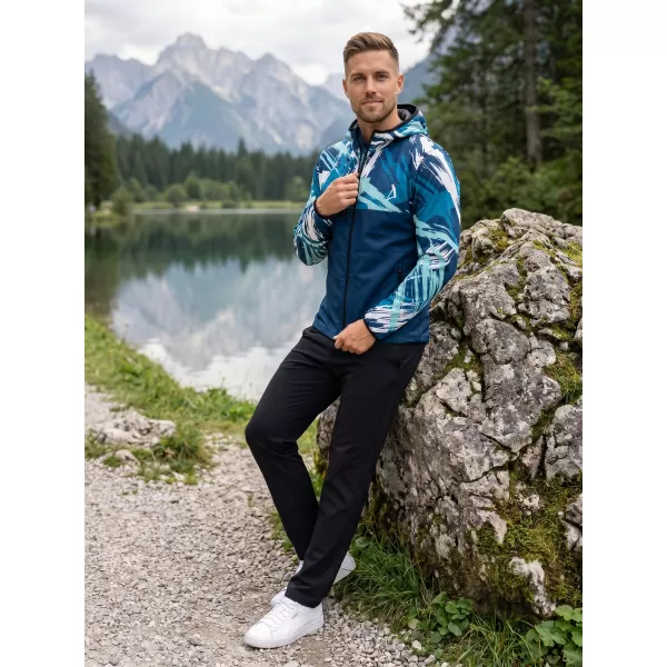  Muška vrhunska softshell jakna ALTISPORT VOJ/ALM039JACK01 TAMNOPLAVA 