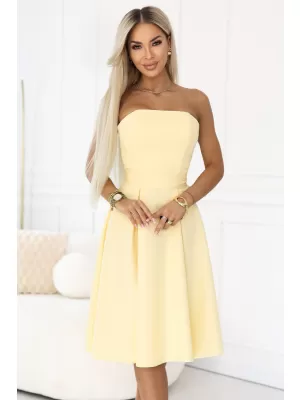 Haljina NUMOCO 641-3 PASTELNO ŽUTA