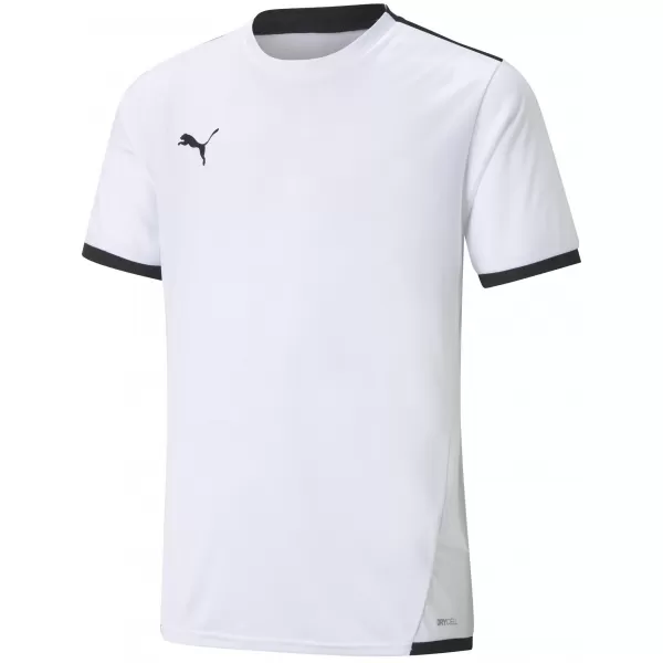  Dječja funkcionalna majica PUMA TEAMLIGA JERSEY JR 704925-04 PUMA BIJELA/PUMA CRNA 