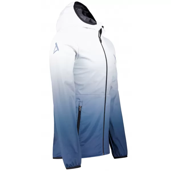  Muška vrhunska softshell jakna ALTISPORT VOJ/ALM126JACK01 TAMNOPLAVA/BIJELA 