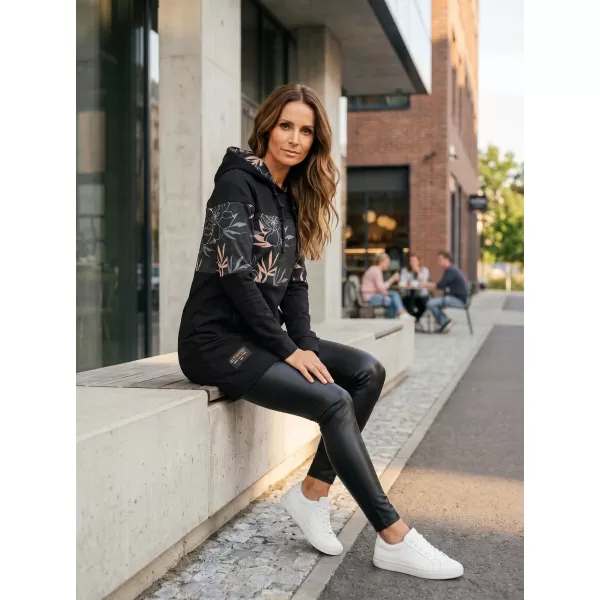  Ženski sweatshirt ALTISPORT HETHER CRNA 