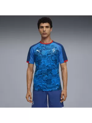 Funkcionalna muška majica PUMA NEYMAR JR PLAYMAKER JERSEY 660314-10 BLAZING BLUE/ PLAMEN PLAVA/PUMA BIJELA/ULTRA