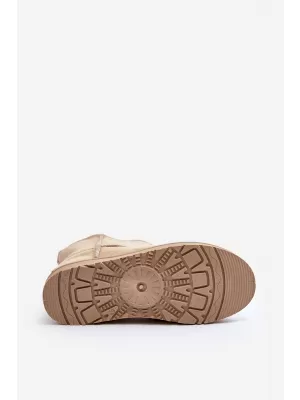 Ženske čizme za snijeg CROSS MM2R4023C BEIGE Cross Jeans