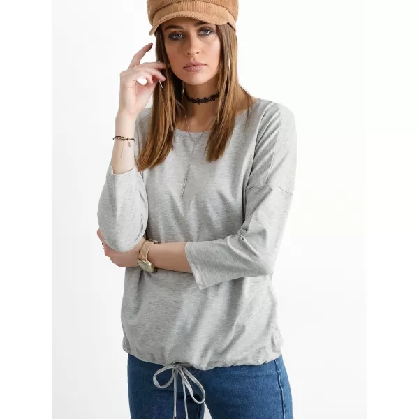 Ženska bluza BASIC FEEL GOOD RV-BZ-4691.42P SIVA 