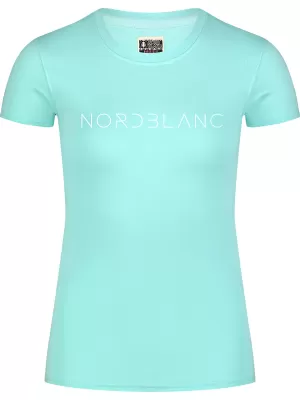 Ženska majica kratkih rukava NORDBLANC GRASS NBSLT8169 PLAVA