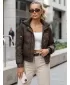 Ženska jakna DSTREET TY5669 SMEĐA