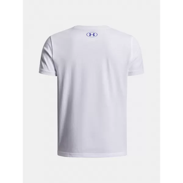  Majica za dječake UNDER ARMOUR UA B BOXED SPORTS UPDATE SS 1388672-100 BIJELA 