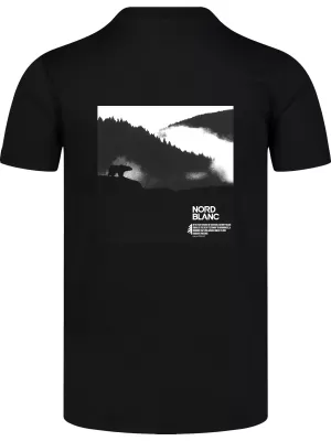 Muška majica kratkih rukava NORDBLANC NOTHINGNESS NBSMT8150 CRNA