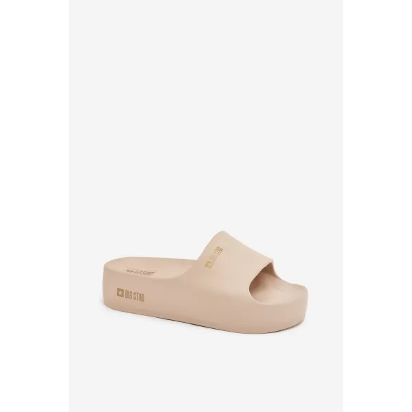  Ženske papuče BIG STAR SS274722 BEŽ Big Star Shoes 