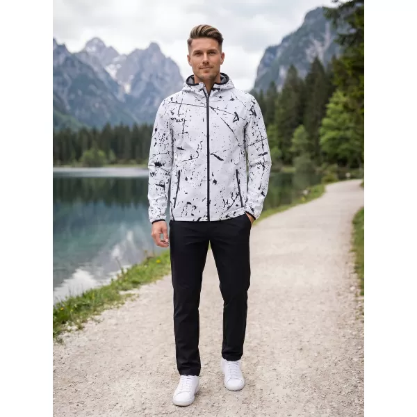  Muška vrhunska softshell jakna ALTISPORT VOJ/ALM034JACK01 BIJELA 