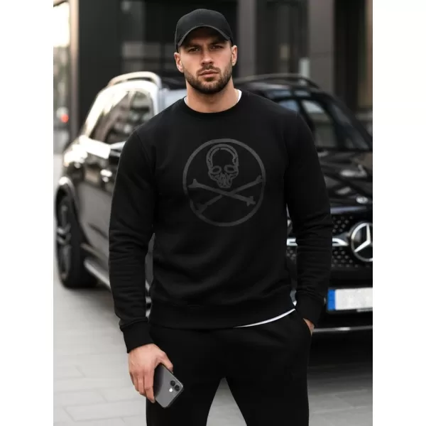  Muški sweatshirt DSTREET BX5948 CRNA 