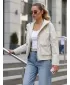 Ženska jakna DSTREET TY5634 BEŽ