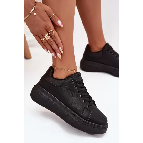  Ženske tenisice BIG STAR SS274244 BLACK Big Star Shoes 