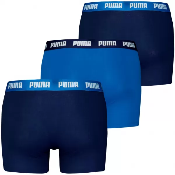  Muške bokserice PUMA MEN EVERYDAY BOXER 3P 938327-04 PLAVA KOMBINACIJA 