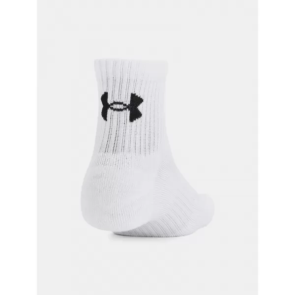  Čarape UNDER ARMOUR UNISEX UA TC QTR (3 PÁRY) 1386372-100 BIJELA 