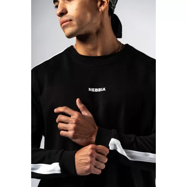  Hoodie opuštenog kroja POWER 903 BLACK Nebbia 