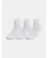 Čarape UNDER ARMOUR UNISEX UA TC QTR (3 PÁRY) 1386372-100 BIJELA