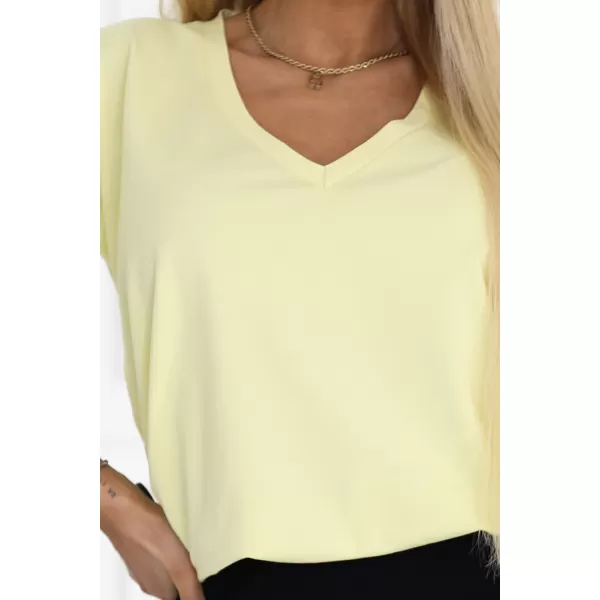  Ženska bluza NUMOCO 665-1 MASLAC ŽUTI 