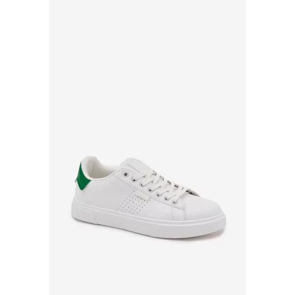  Muške cipele BIG STAR OO174116 WHITE/GREEN Big Star Shoes 