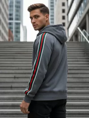 Muški sweatshirt DSTREET BX5938 SIVA