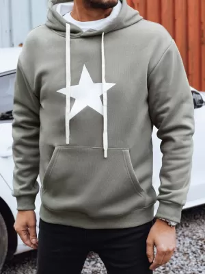 Muški sweatshirt DSTREET BX5928 KAKI
