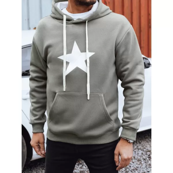  Muški sweatshirt DSTREET BX5928 KAKI 