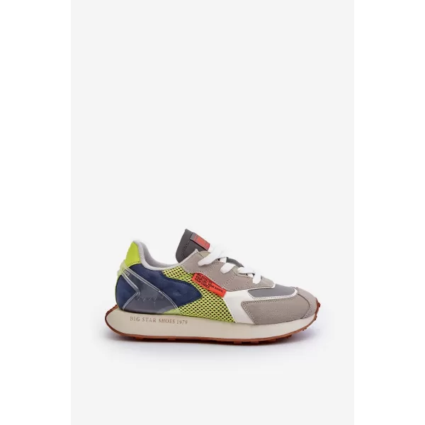  Muške tenisice BIG STAR NN174344 SIVA Big Star Shoes 
